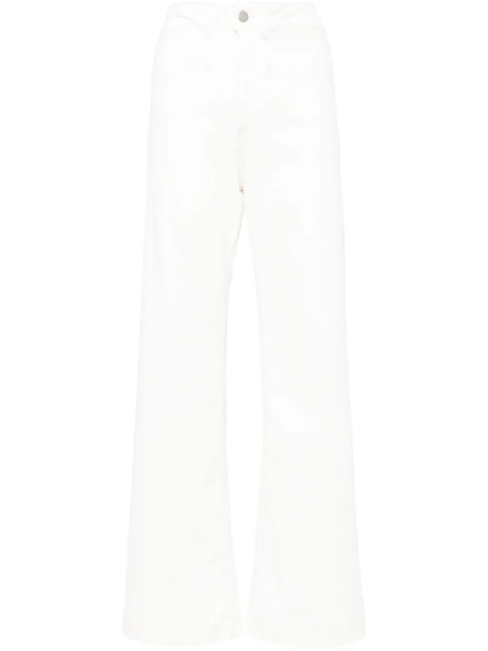  Bonpoint High-waisted Flared Jeans - White 
