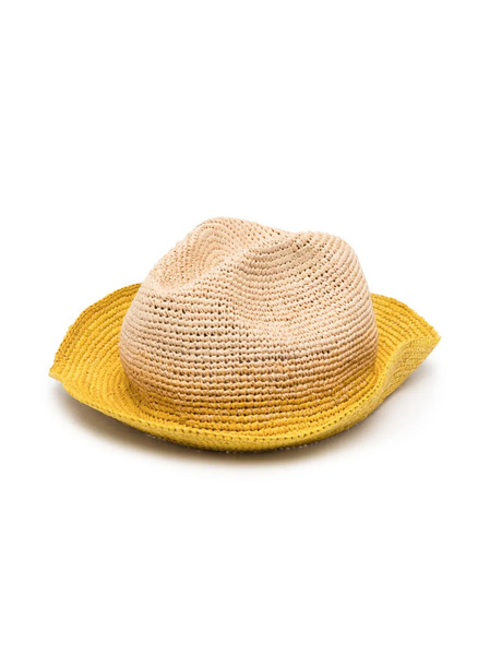  Bonpoint Interwoven Raffia Sun Hat - Neutrals 
