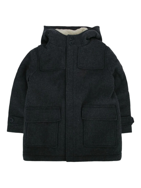  Bonpoint Julien Hooded Coat - Grey 