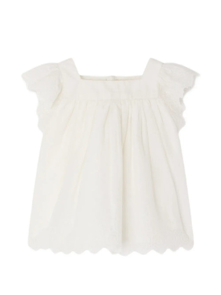  Bonpoint Layli Lace Blouse - White 