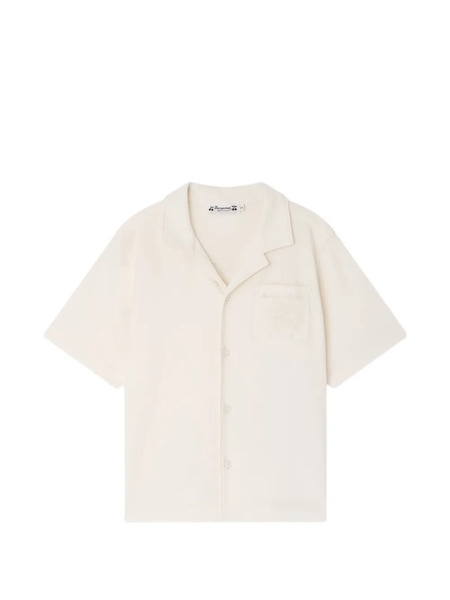  Bonpoint Lennox Camp-collar Shirt - Neutrals 