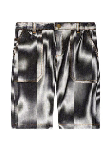  Bonpoint Levon Striped Shorts - Blue 