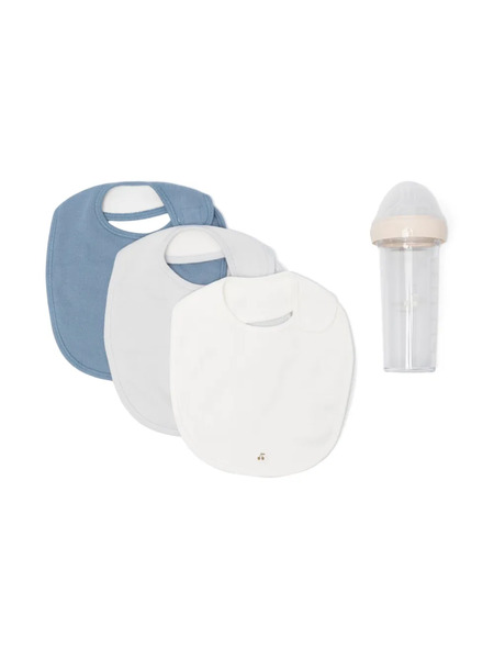  Bonpoint Logo-jacquard Gift Set - Blue 