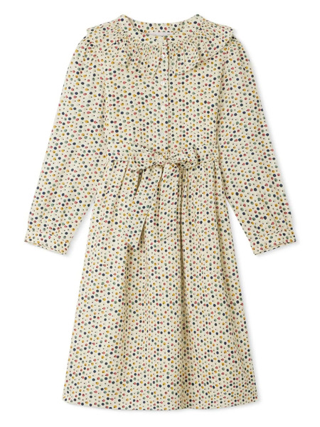  Bonpoint Long Sleeve Dress - Neutrals 