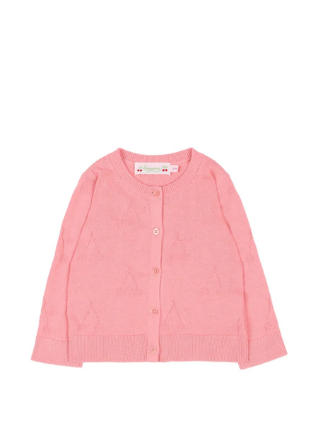  Bonpoint Patterned Cardigan - Pink 