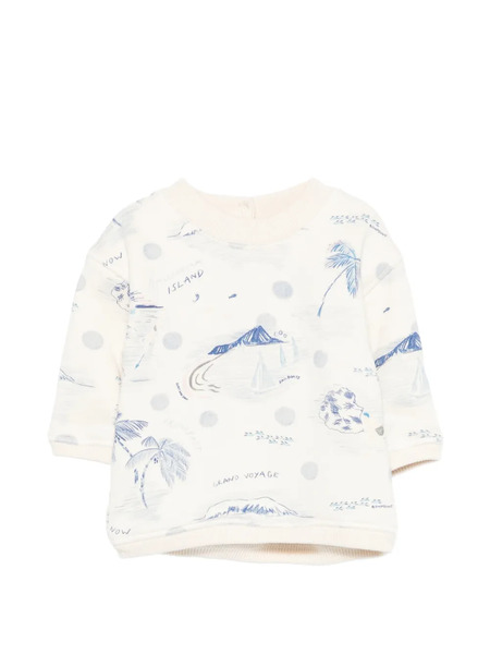  Bonpoint Patterned Sweatshirt - Neutrals 