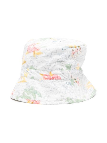  Bonpoint Piob Bucket Hat - White 