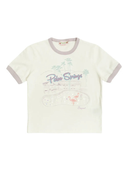 Bonpoint Printed T-shirt - Neutrals 