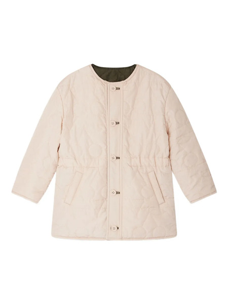  Bonpoint Quilted Reversible Coat - Green 