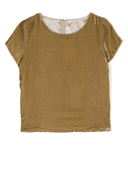  Bonpoint Round Neck Tunic Top - Green 