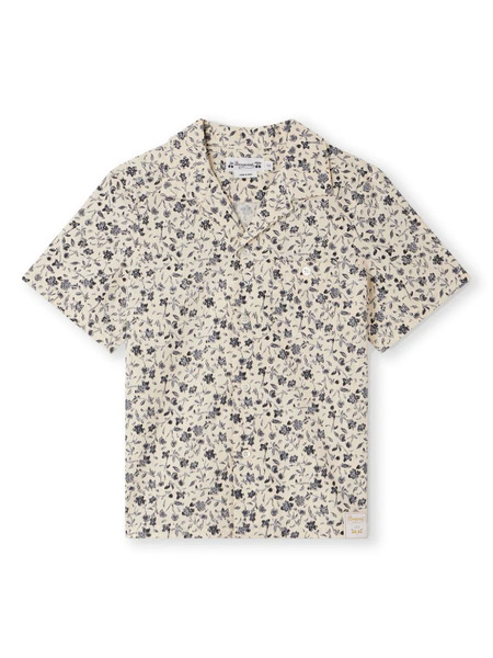  Bonpoint Steve Floral-print Shirt - Neutrals 