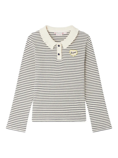  Bonpoint Striped Polo Shirt - Neutrals 