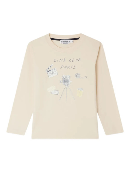  Bonpoint Tadda Long-sleeve T-shirt - Neutrals 