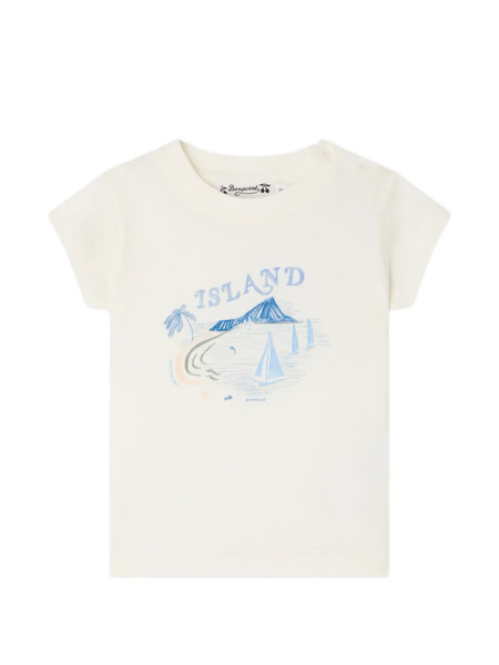  Bonpoint Tom Graphic T-shirt - Neutrals 