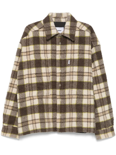  Bonsai Checked Jacket - Brown 