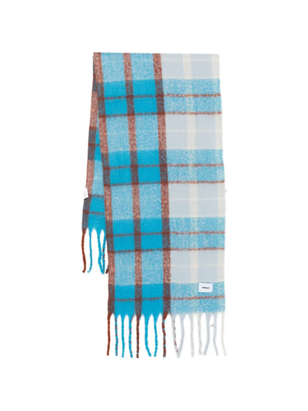 Bonsai Fringed Scarf - Blue 