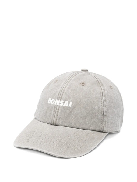  Bonsai Logo-embroidered Baseball Cap - Grey 