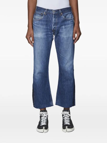  Bonum Contrast-panel Jeans - Blue 