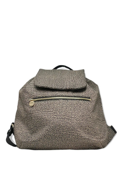  Borbonese Medium Zaino Backpack - Neutrals 