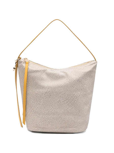  Borbonese Patterned Shoulder Bag - Neutrals 