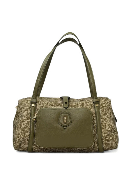  Borbonese Printed Shoulder Bag - Green 