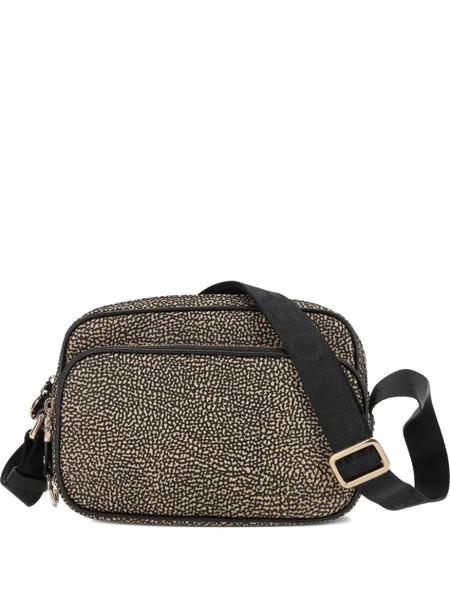  Borbonese Printed Shoulder Bag - Neutrals 