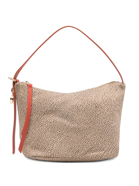  Borbonese Printed Top Handle Tote Bag - Neutrals 