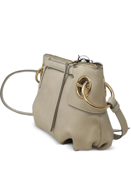  Borbonese Ring London Crossover Shoulder Bag - Neutrals 