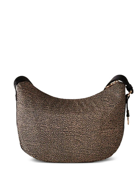  Borbonese Small Luna Shoulder Bag - Brown 