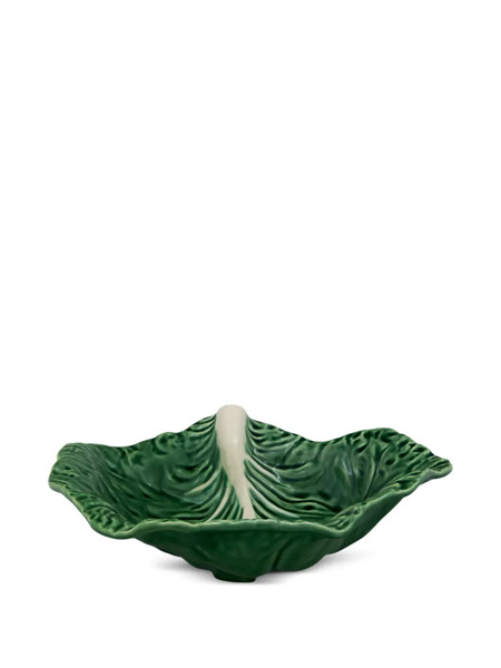  Bordallo Pinheiro Cabbage Leaf Serving Bowl - Green 
