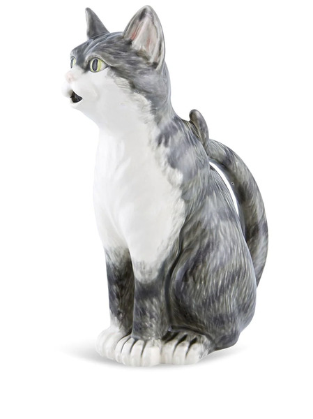  Bordallo Pinheiro 'jarros' Cat Pitcher - Grey 
