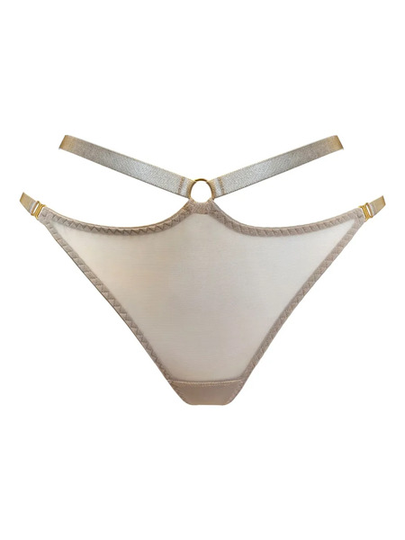 Bordelle Cut-out Briefs - Neutrals 