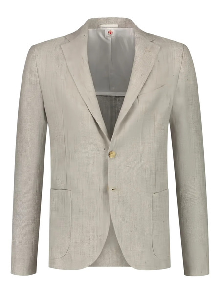  Borrelli Single-breasted Blazer - Neutrals 