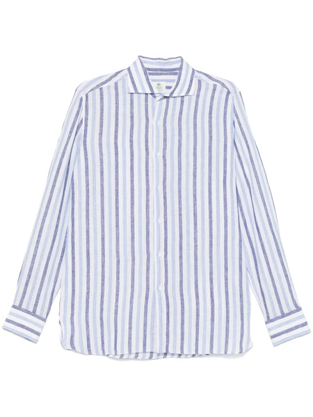  Borrelli Striped Shirt - White 