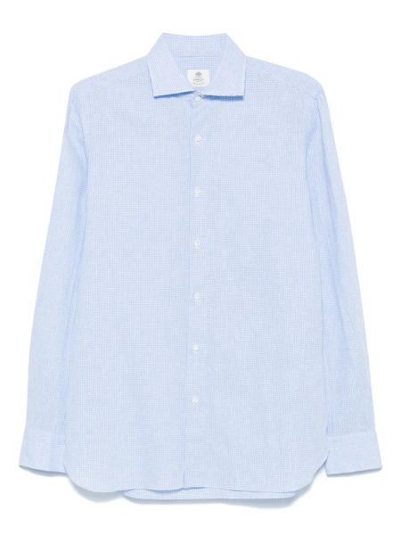 Borrelli Vichy Shirt - Blue 