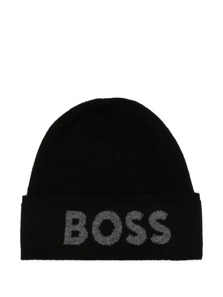  Boss Asic Beanie - Black 