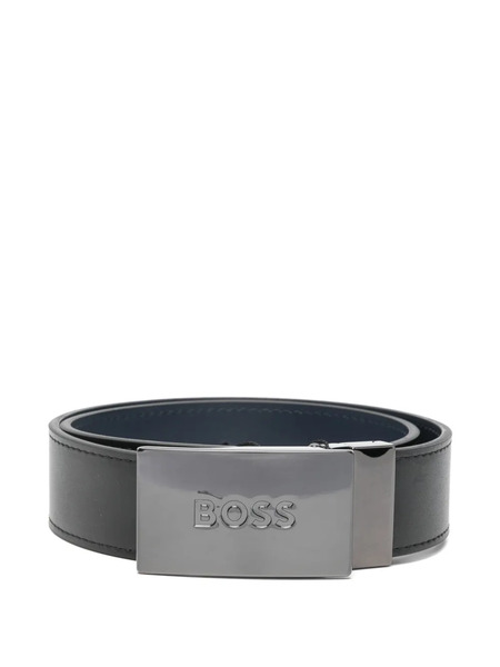  Boss Buckle Reversible Belt - Black 