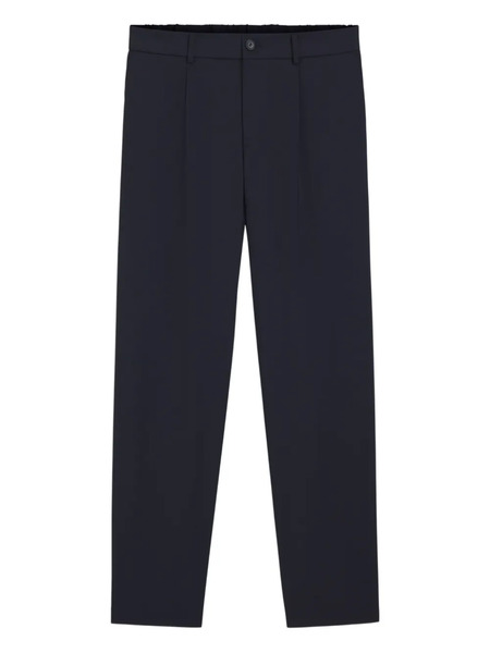  Boss Button Pleated Trousers - Blue 