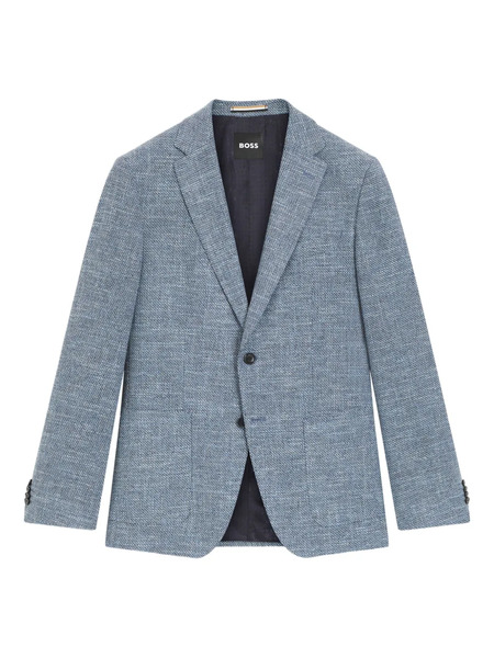  Boss Buttoned Blazer - Blue 