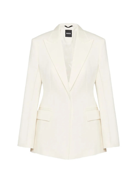  Boss Buttoned Blazer - Neutrals 