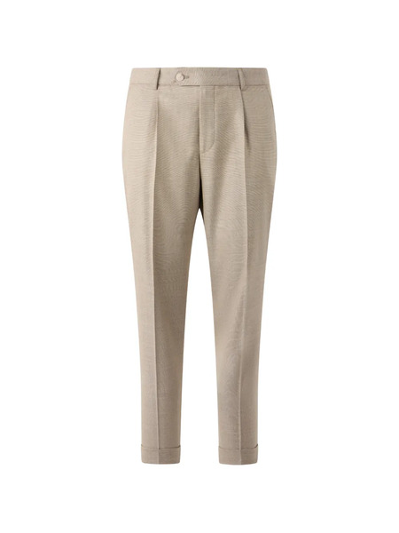  Boss Buttoned Tailored Trousers - Neutrals 