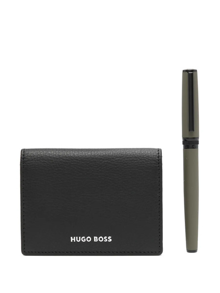  Boss Cardholder And Fountain Pen Set - Green 