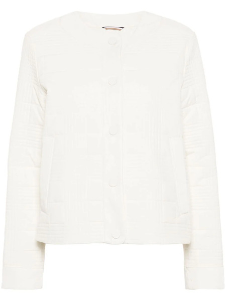  Boss Check-pattern Padded Jacket - Neutrals 