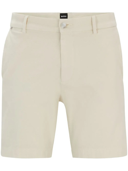  Boss Cotton Chino Shorts - Neutrals 