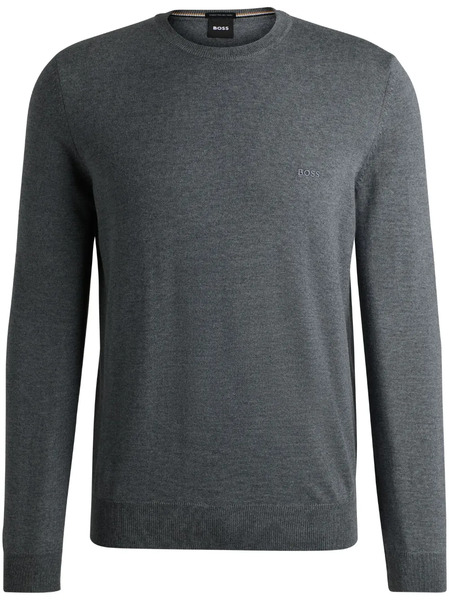  Boss Crew Neck Jumper - Grey 