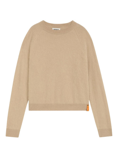 Boss Crew-neck Long-sleeves Sweater - Neutrals 