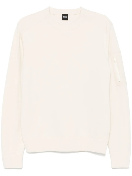  Boss Crew-neck Sweater - Neutrals 