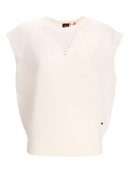  Boss Crew-neck Tank Top - Neutrals 