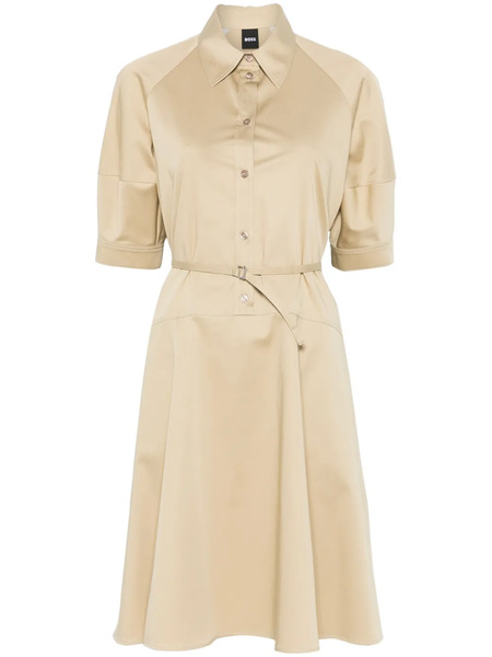  Boss Delaurena Mini Dress - Neutrals 