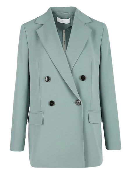  Boss Double-breasted Jocaluta Blazer - Green 